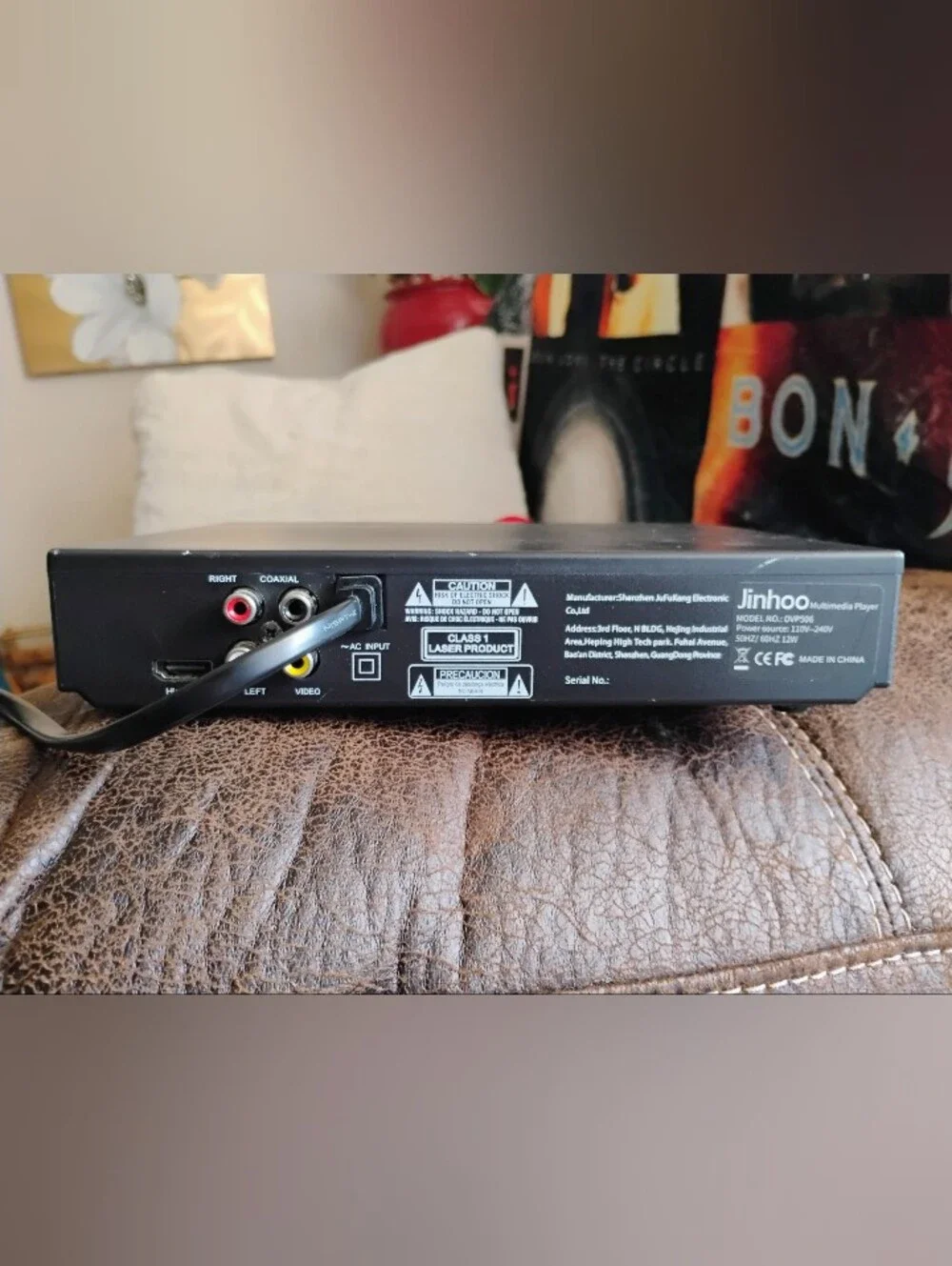 Jinhoo Multimedia Player DVD PLAYER